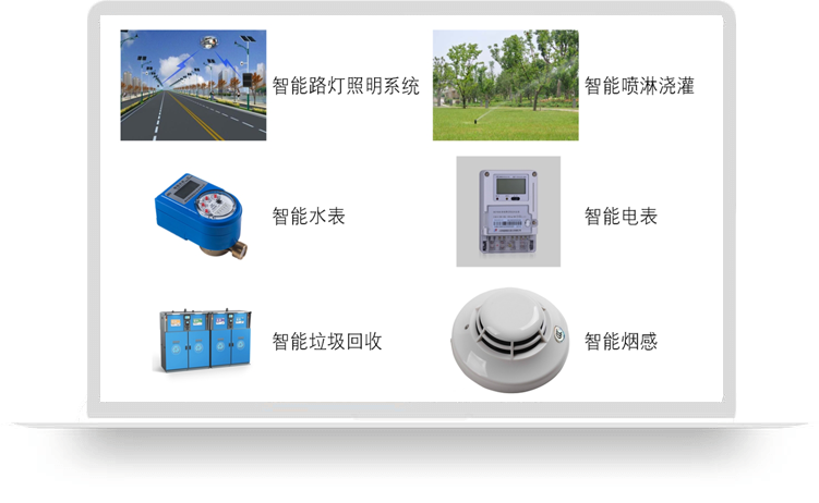 解决方案：基于云平台，实现对市政设备的远程集中控制和管理，具有可视化远程控制、故障主动报警、防盗监控、远程控制、以及其他扩展传感应用。